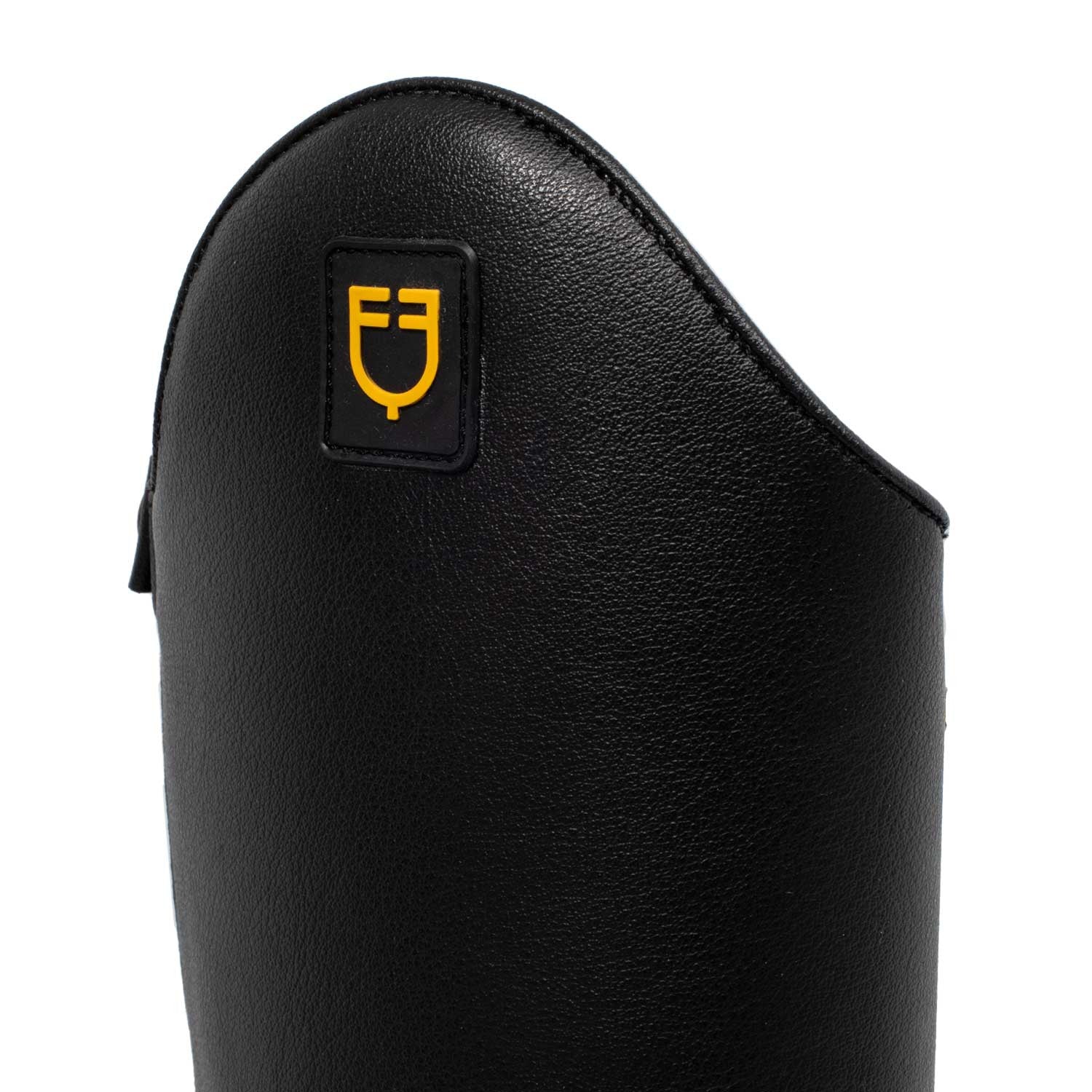 Botas infantiles de microfibra revestida Equestro - Negro