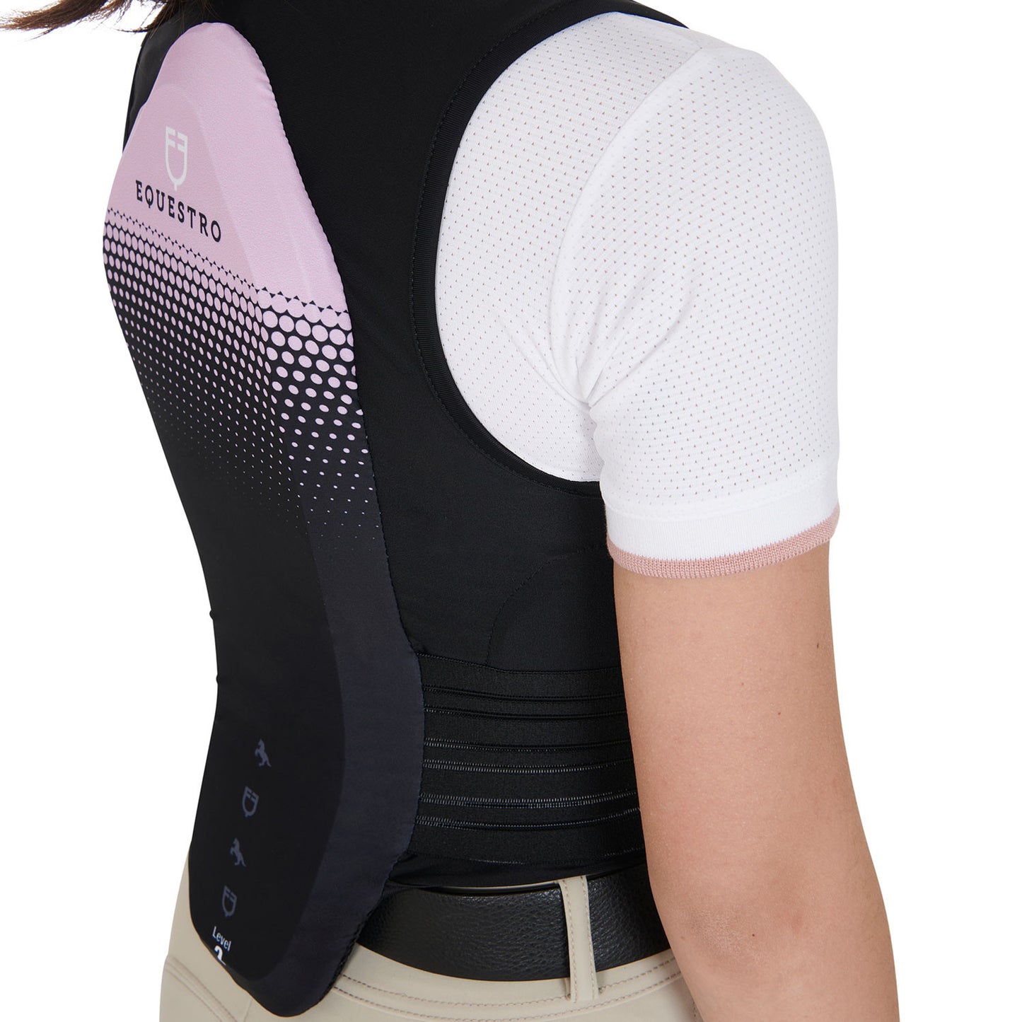 Protector de espalda de nivel 2 para niños Equestro - Lilla