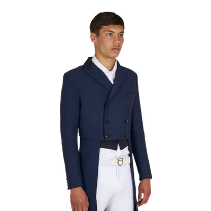 Frac de hombre de concurso en tejido técnico Equestro - Navy Blazer