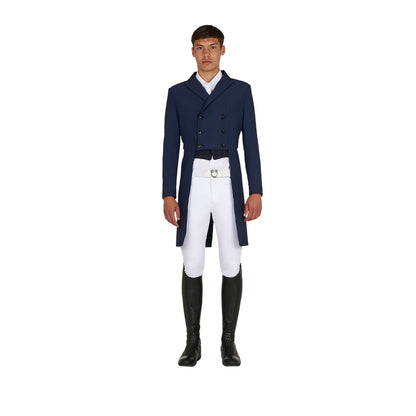 Frac de hombre de concurso en tejido técnico Equestro - Navy Blazer