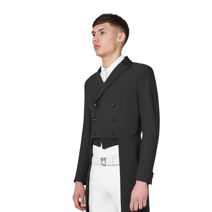 Frac de hombre de concurso en tejido técnico Equestro - Negro