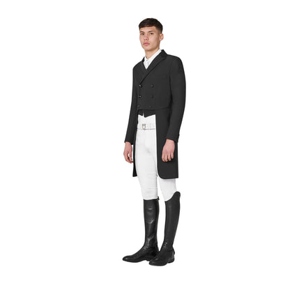 Frac de hombre de concurso en tejido técnico Equestro - Negro