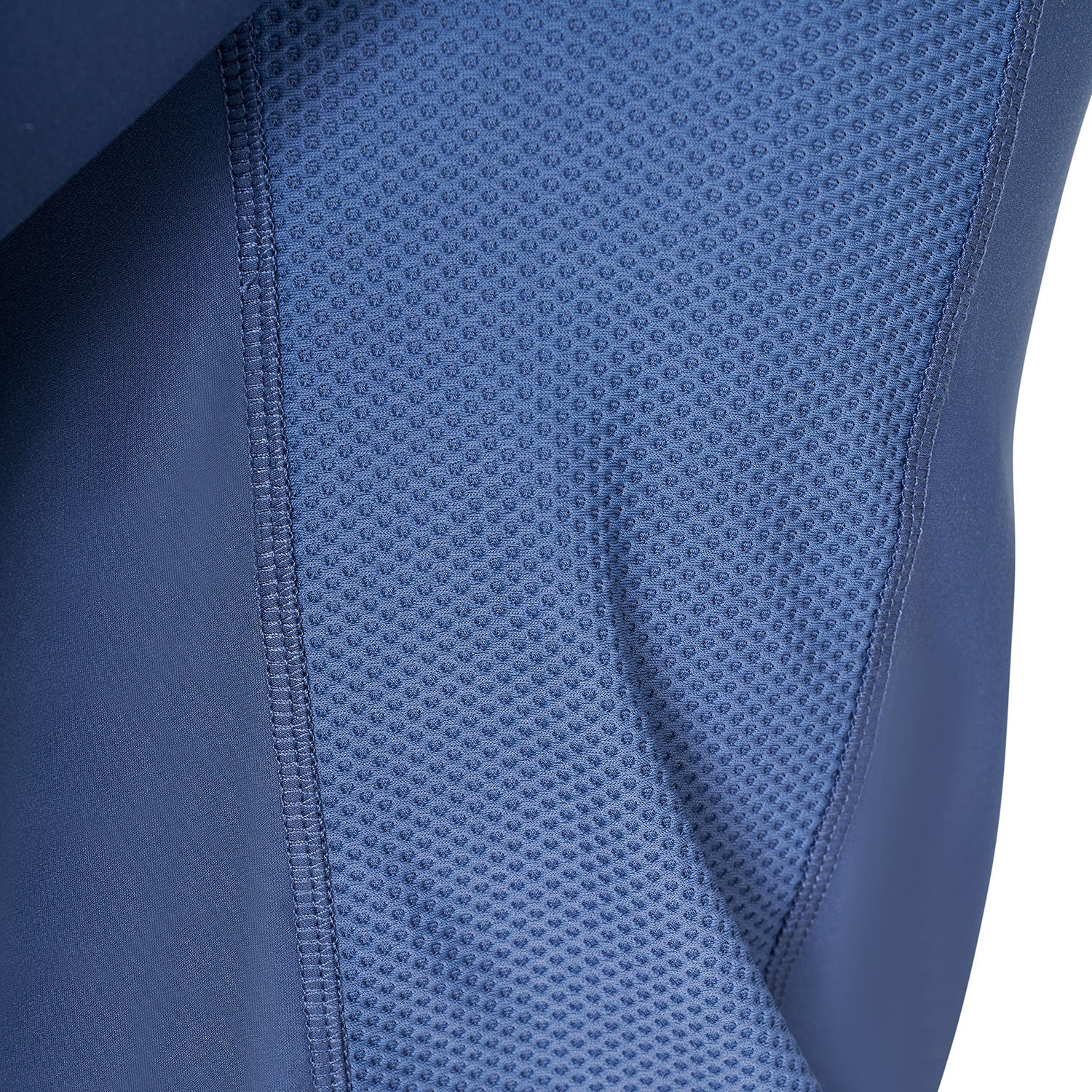 Polo de hombre de entrenamiento slim fit de manga larga Equestro - Bering Sea