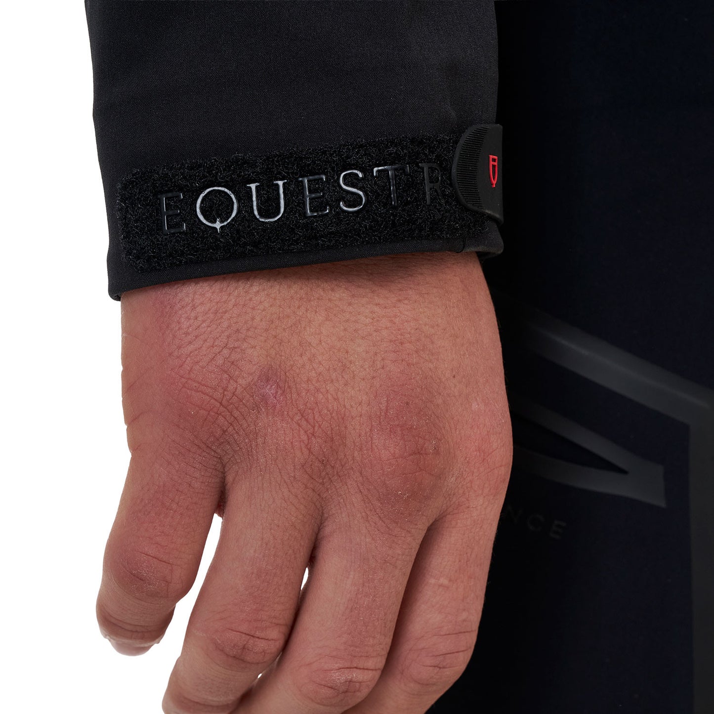 Softshell impermeable Ridertechnology para hombre Equestro - Negro