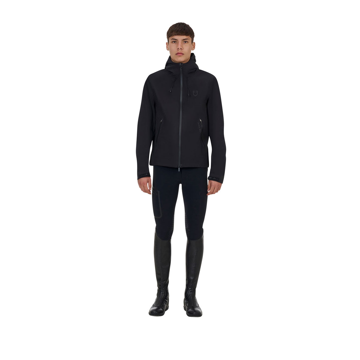 Softshell impermeable Ridertechnology para hombre Equestro - Negro