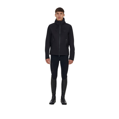 Softshell impermeable Ridertechnology para hombre Equestro - Negro