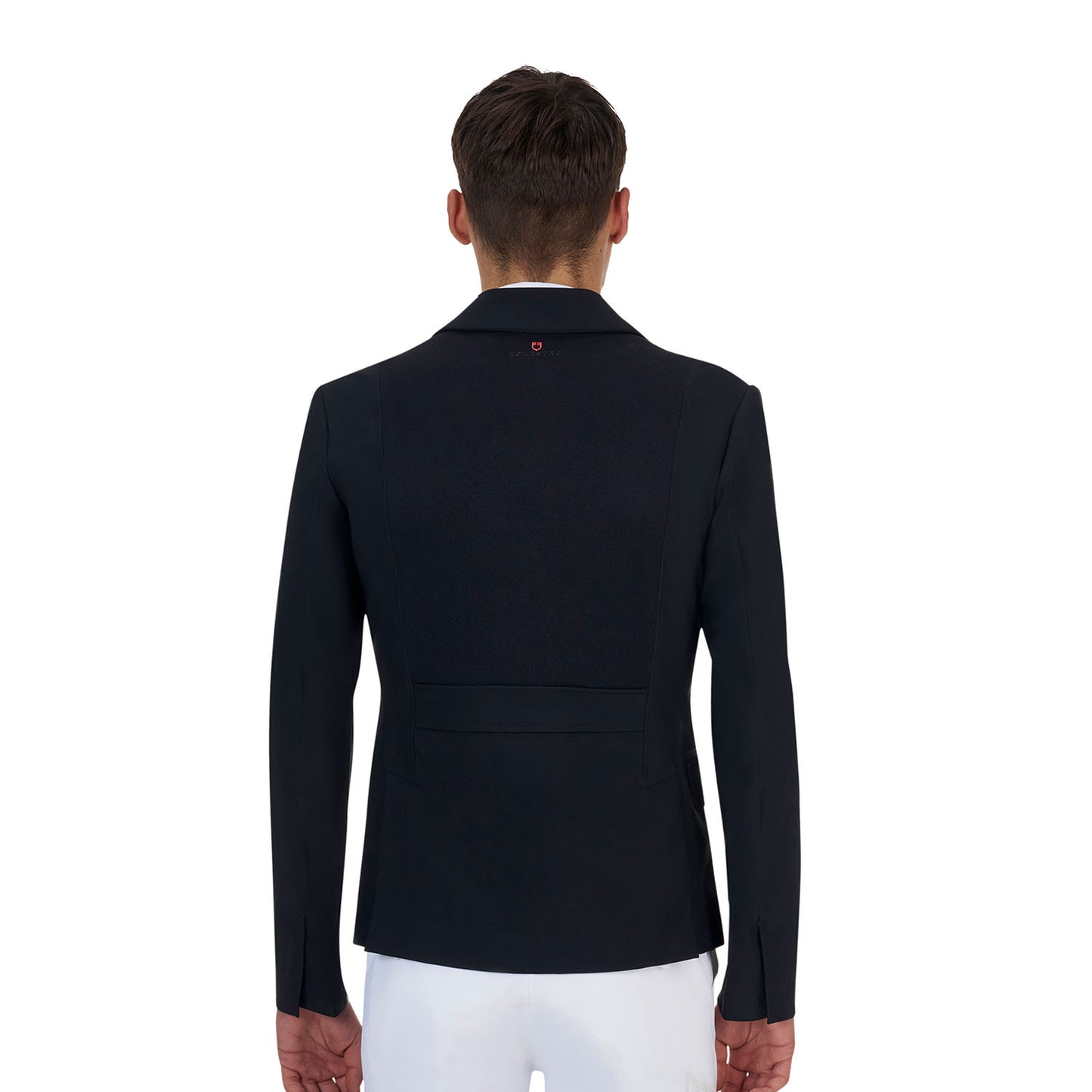 Chaqueta concurso hombre Equestro Ridertechnology costuras termoselladas - Negro