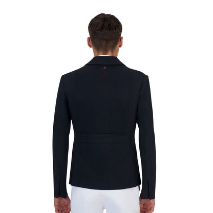 Chaqueta concurso hombre Equestro Ridertechnology costuras termoselladas - Negro