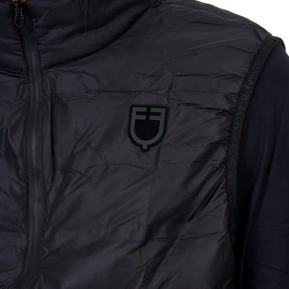 Chaleco de nailon Ridertechnology para hombre Equestro - Negro