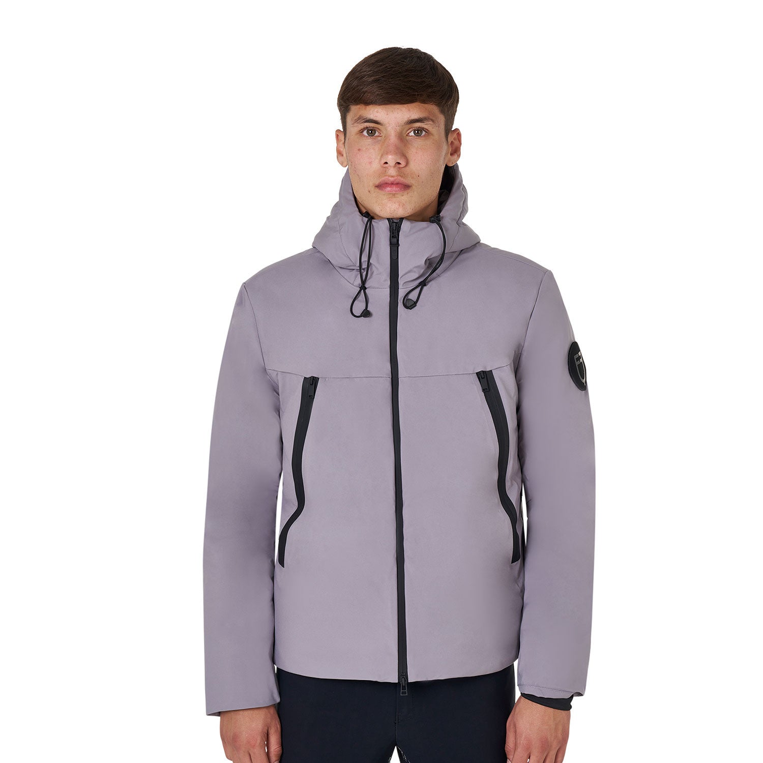 Chaqueta de hombre impermeable y cortaviento de nailon Equestro