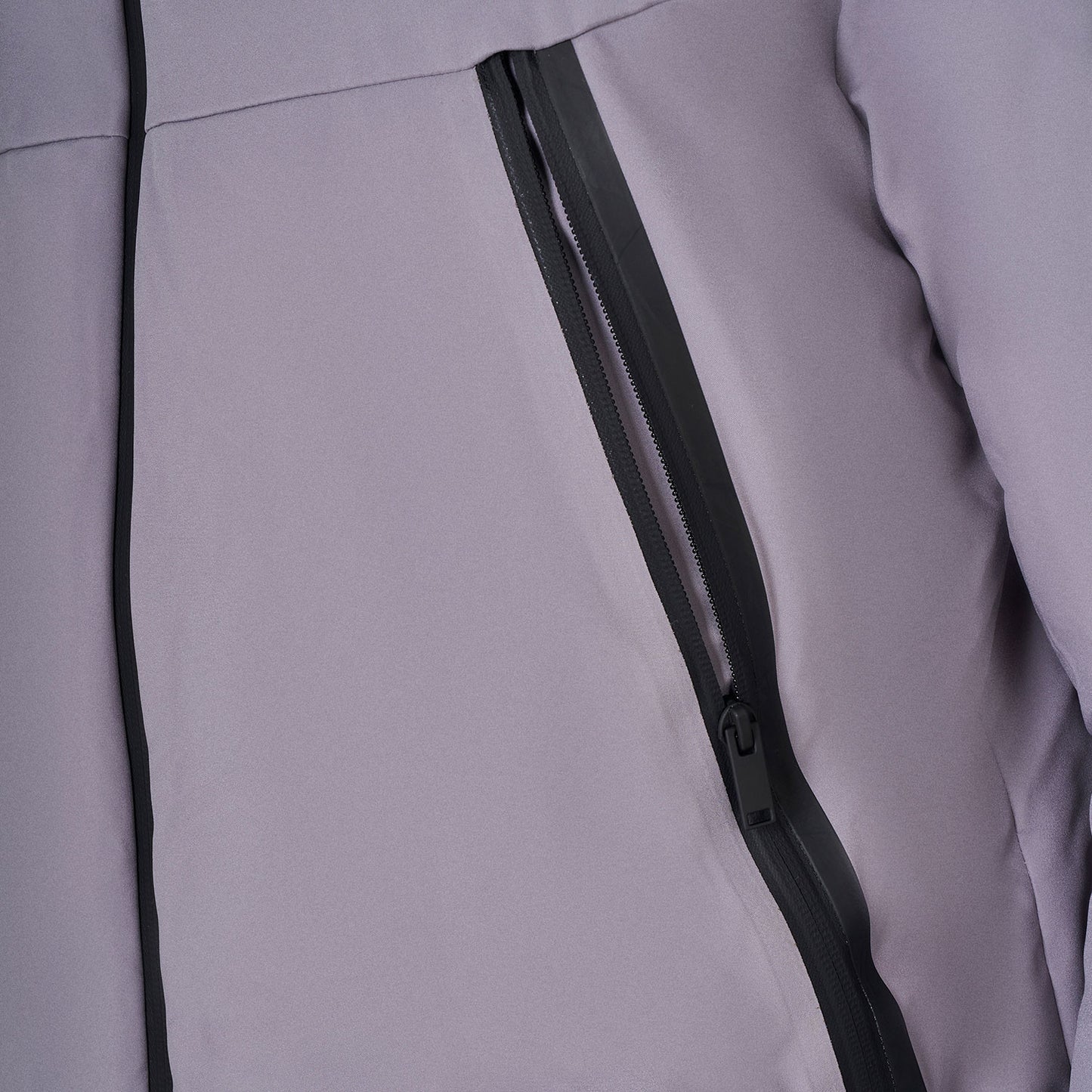 Chaqueta de hombre impermeable y cortaviento de nailon Equestro - Frost Grey