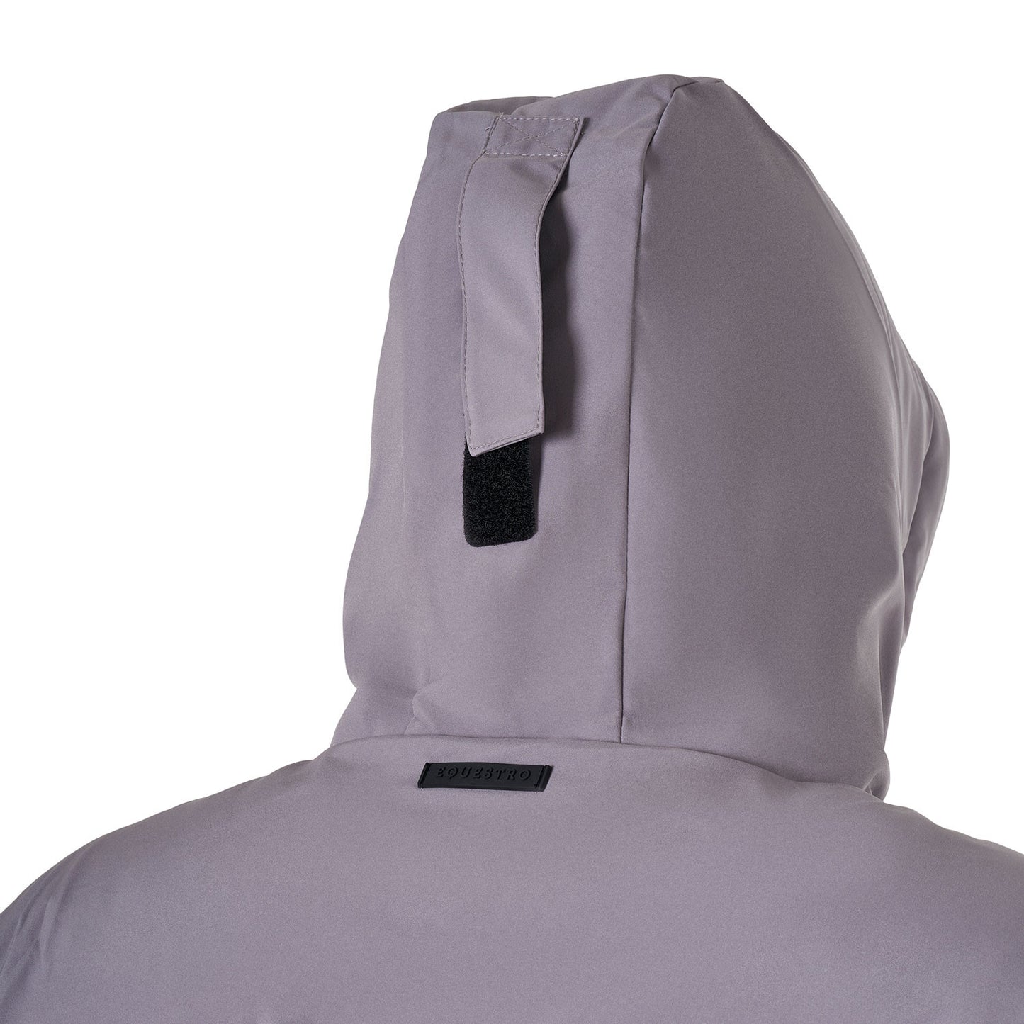 Chaqueta de hombre impermeable y cortaviento de nailon Equestro - Frost Grey
