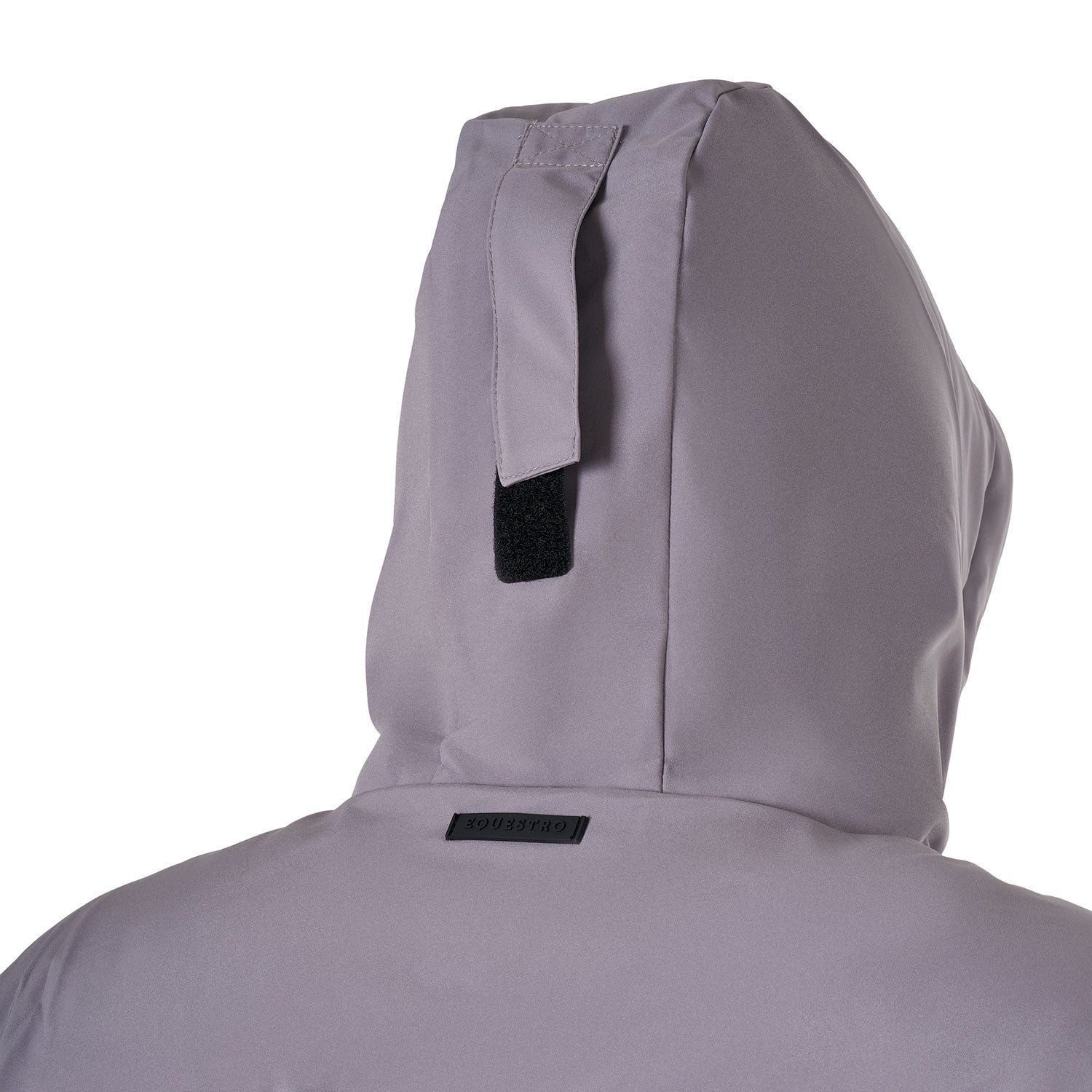 Chaqueta de hombre impermeable y cortaviento de nailon Equestro - Frost Grey