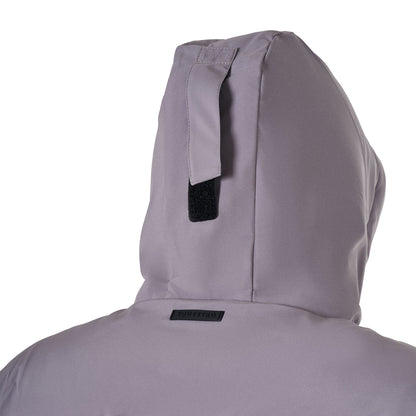 Chaqueta de hombre impermeable y cortaviento de nailon Equestro - Frost Grey