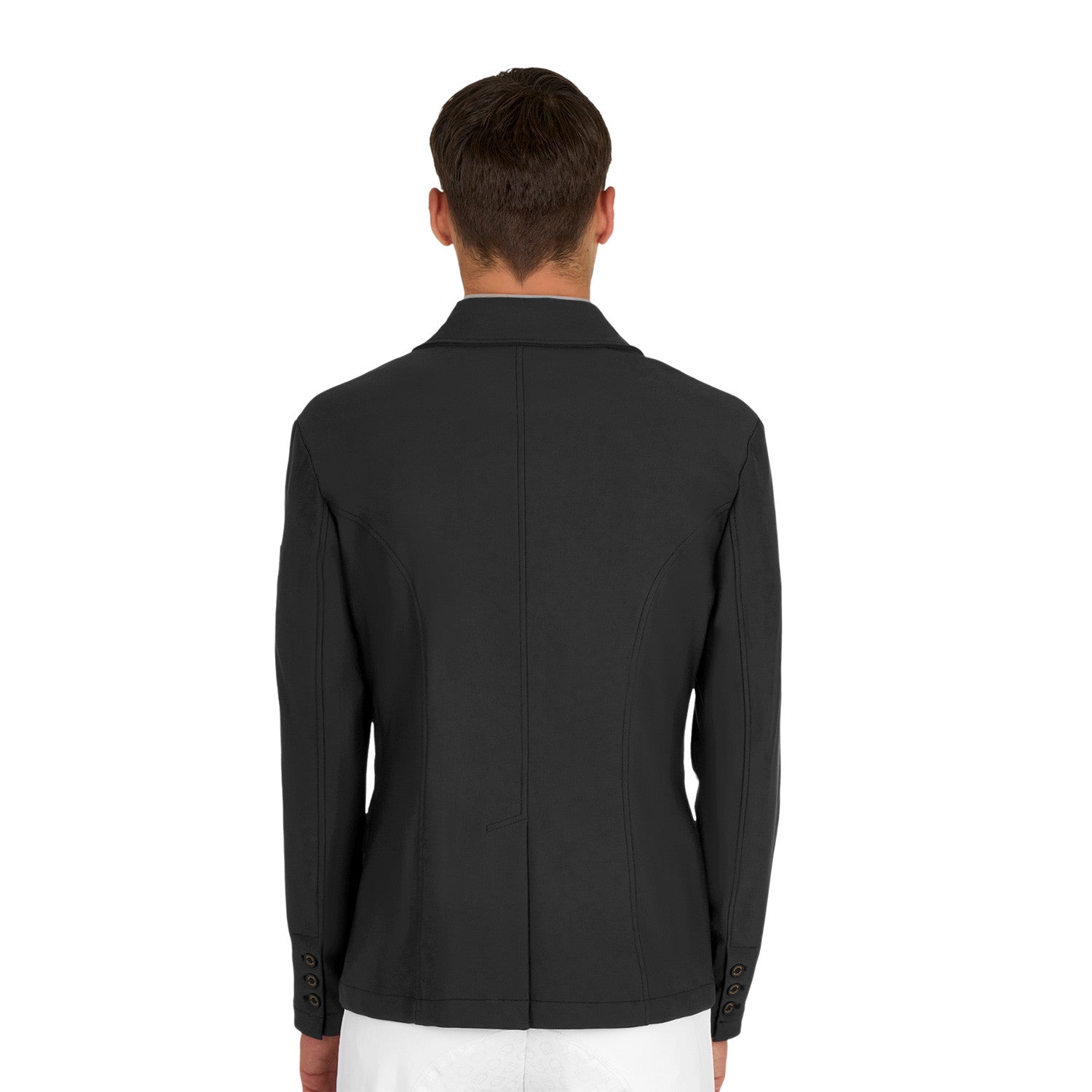 Chaqueta de concurso para hombre Girasol con logo en relieve Equestro - Negro
