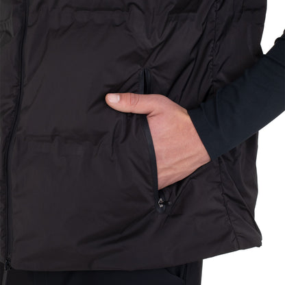 Chaleco técnico para hombre con capucha Ridertechnology Equestro - Negro