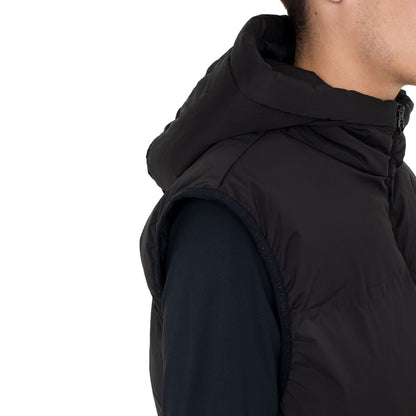 Chaleco técnico para hombre con capucha Ridertechnology Equestro - Negro