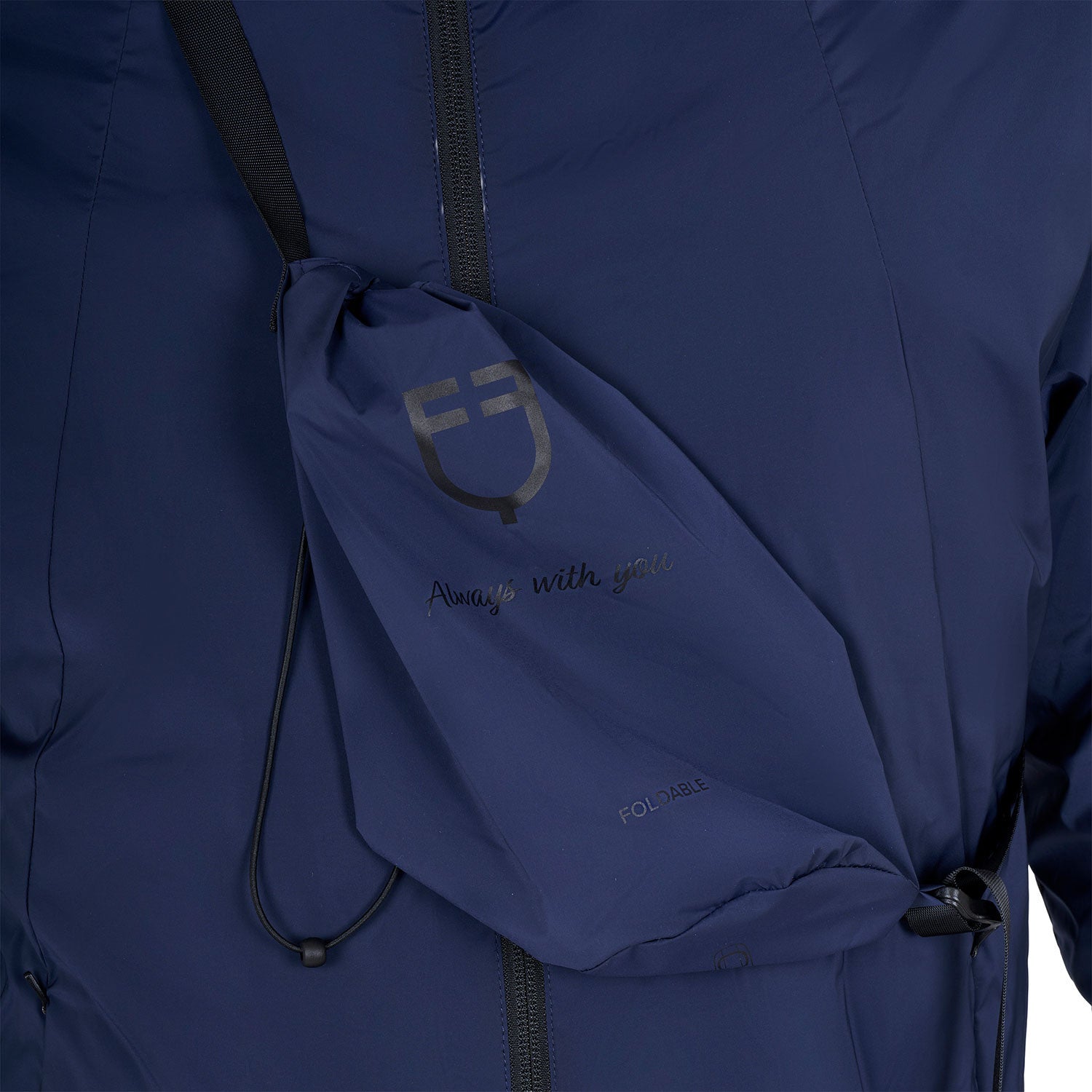 Softshell de hombre línea Foldable Equestro - Navy Blazer
