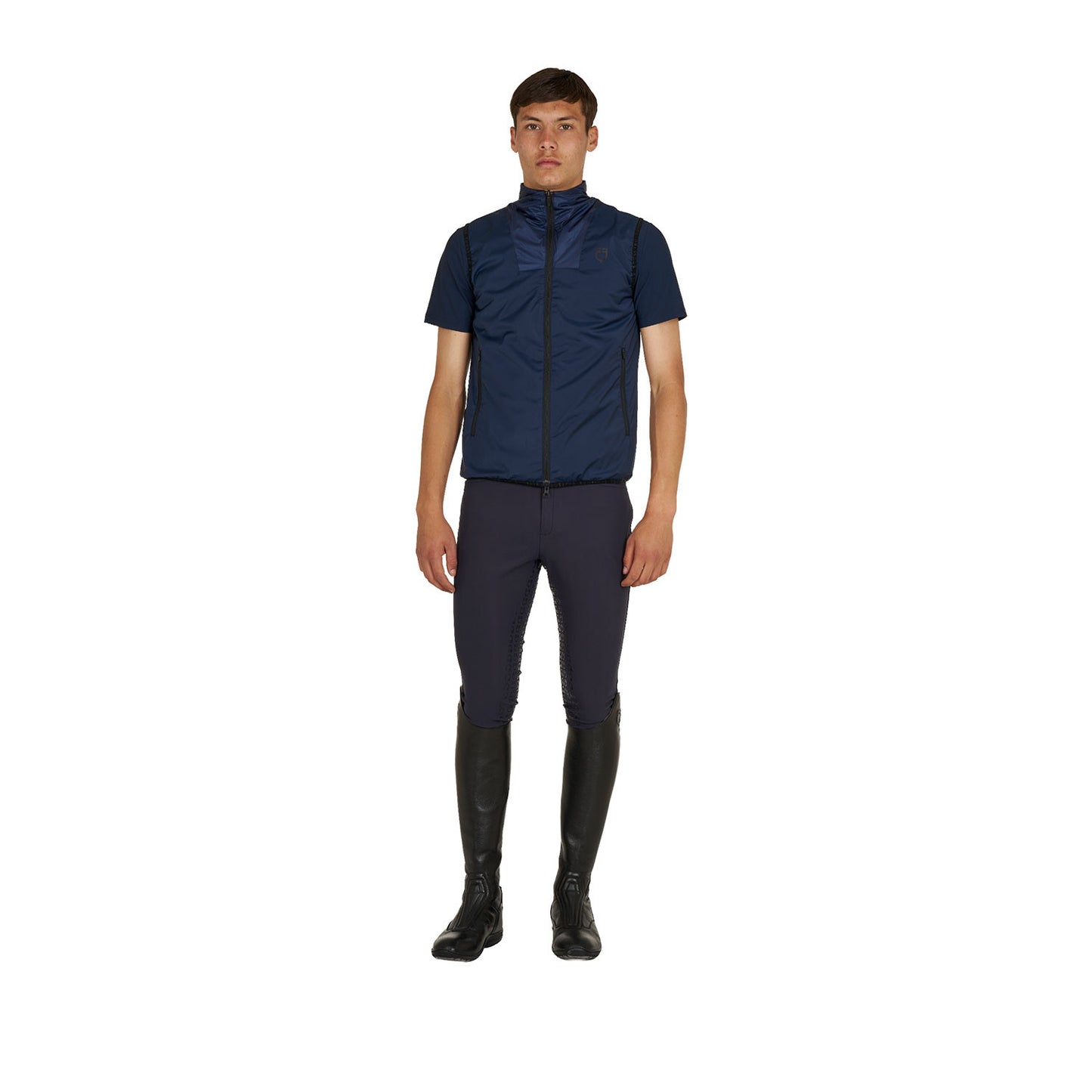 Chaleco de hombre línea plegable Equestro - Navy Blazer