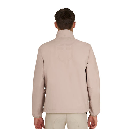 Softshell hombre logo en la espalda Equestro - Oxford Tan