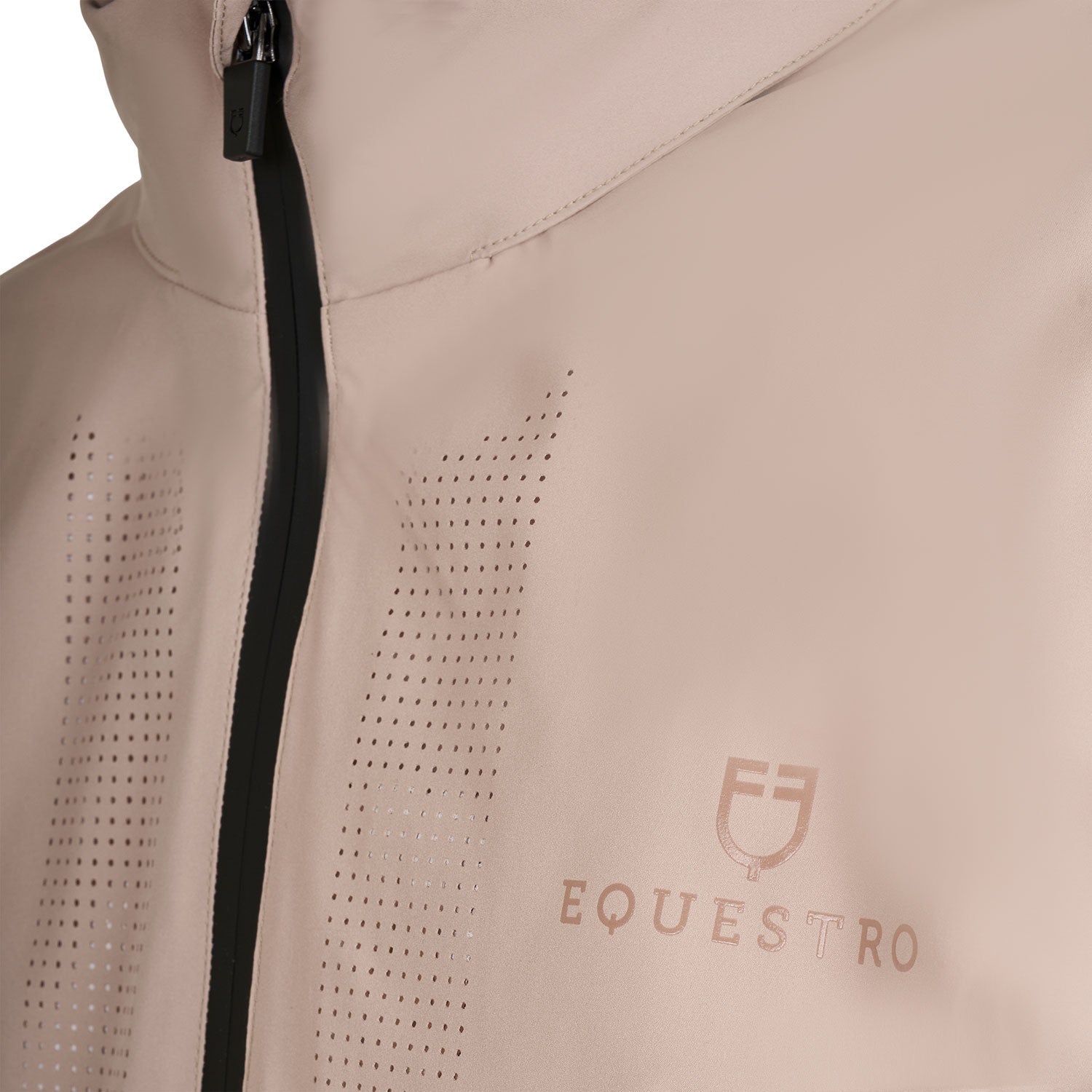 Softshell hombre logo en la espalda Equestro - Oxford Tan