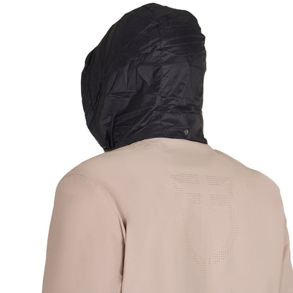 Softshell hombre logo en la espalda Equestro - Oxford Tan