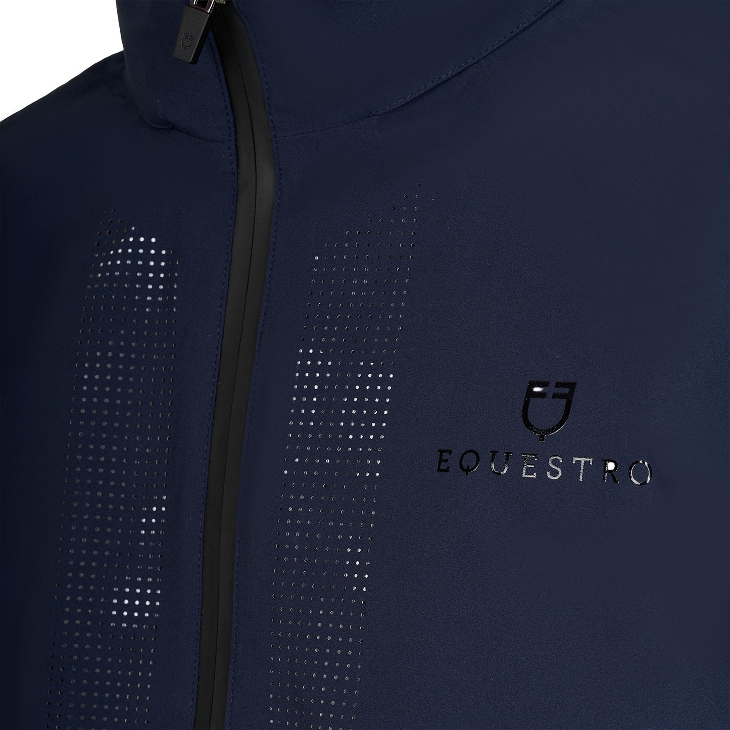 Softshell hombre logo en la espalda Equestro - Navy Blazer