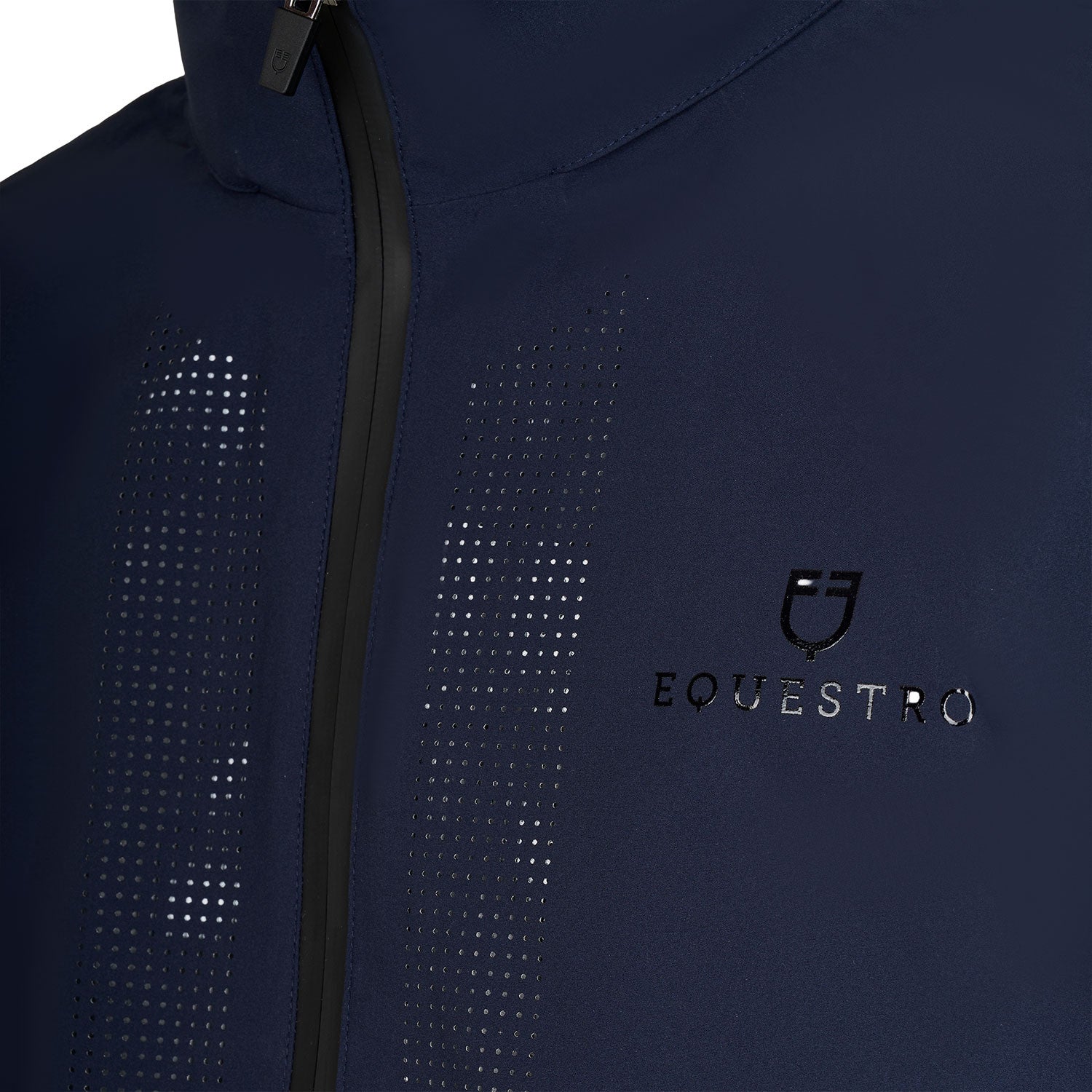 Softshell hombre logo en la espalda Equestro - Navy Blazer