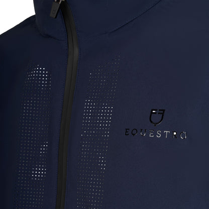 Softshell hombre logo en la espalda Equestro - Navy Blazer