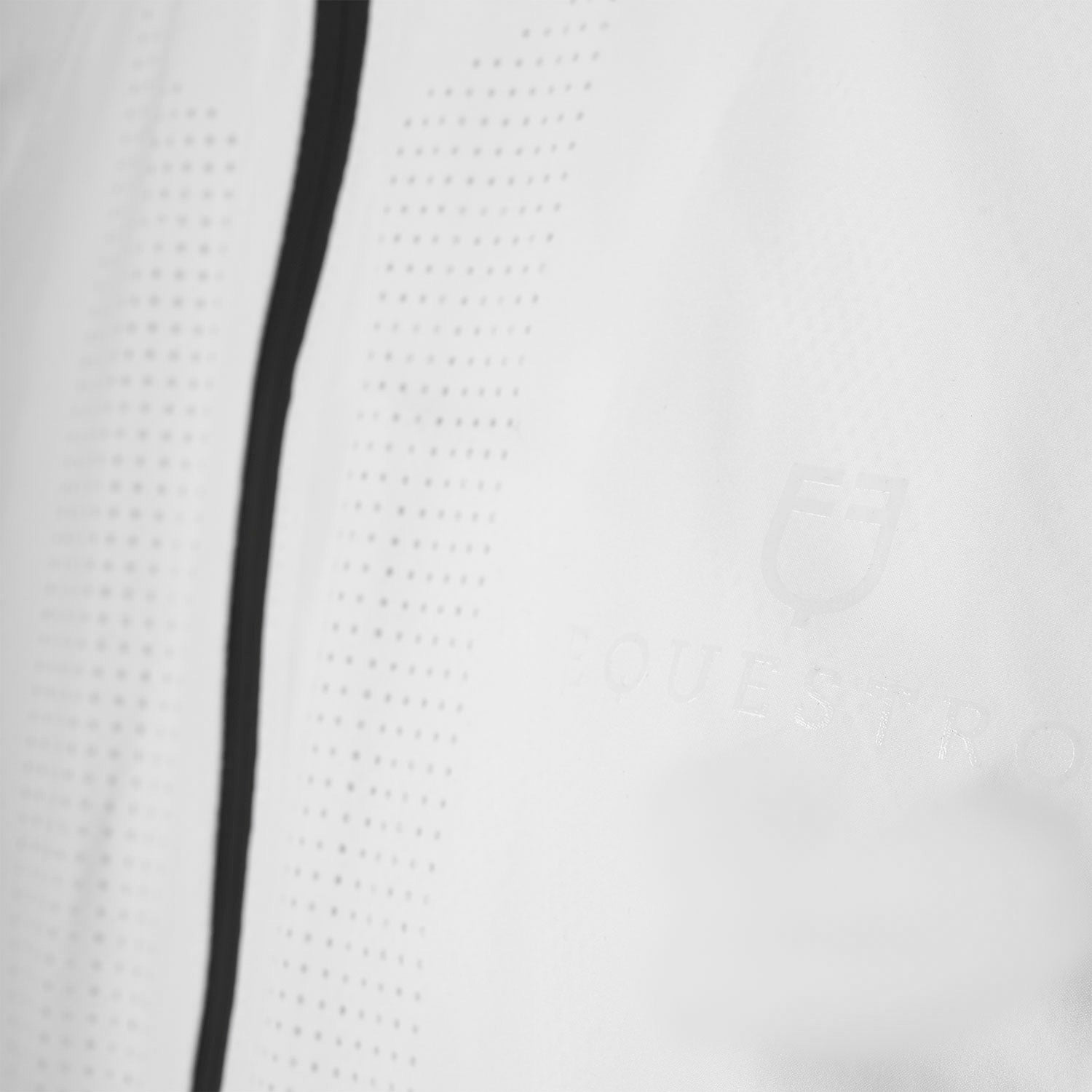 Softshell hombre logo en la espalda Equestro - Blanco