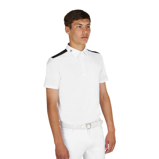 Polo hombre concurso slim fit manga corta Equestro