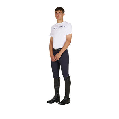 Camiseta de algodón gratis para la Carrera Corazón Joven de Mujeres Equestro - Blanco