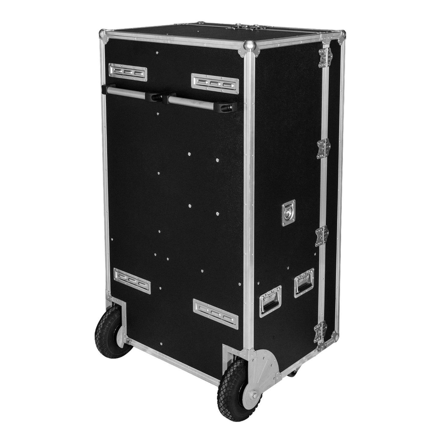 Baúl vertical de doble puerta Equestro - Negro