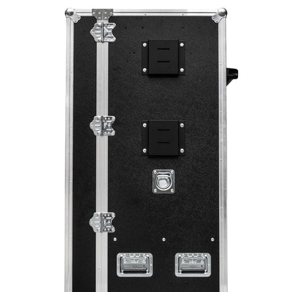 Baúl vertical de doble puerta Equestro - Negro