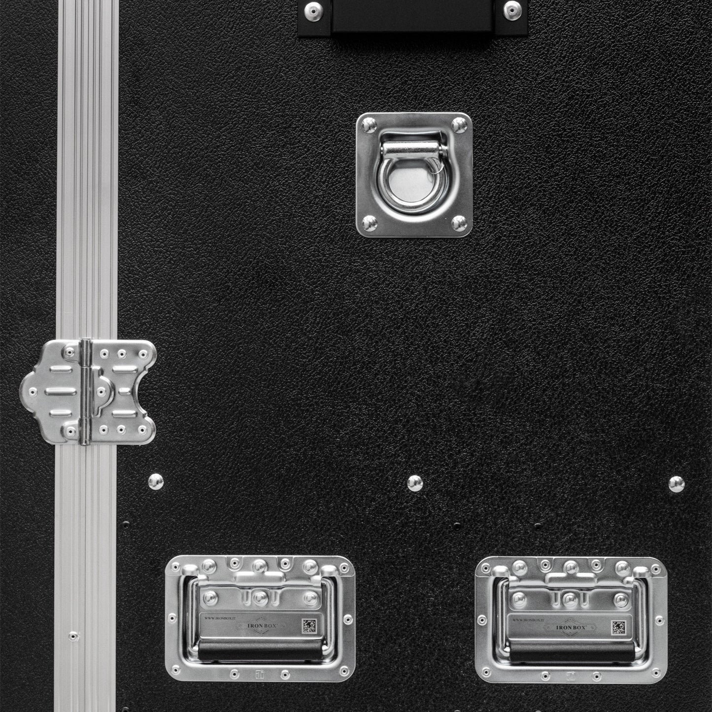 Baúl vertical de doble puerta Equestro - Negro