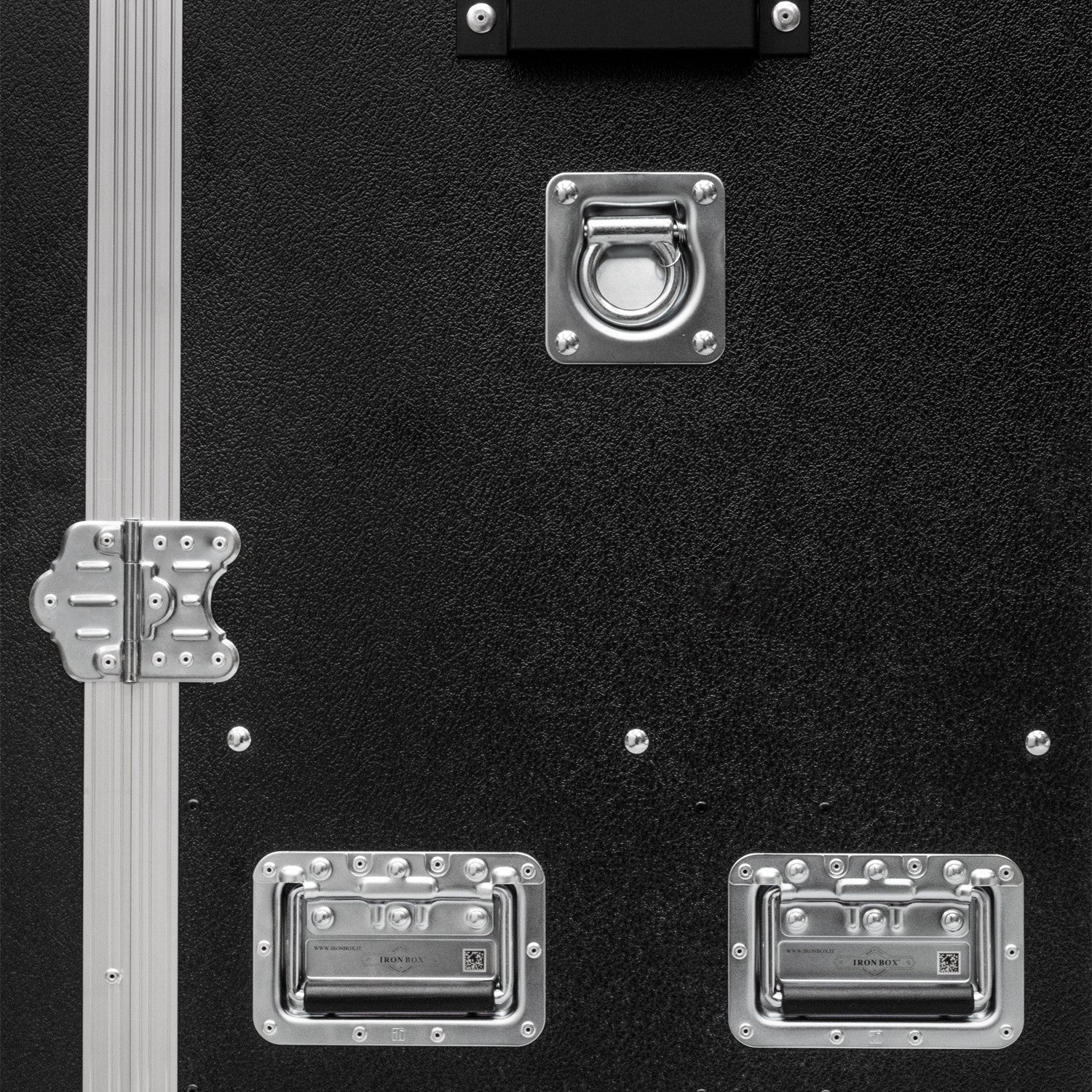 Baúl vertical de doble puerta Equestro - Negro