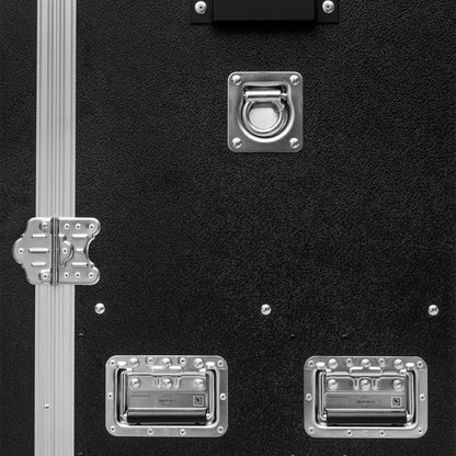 Baúl vertical de doble puerta Equestro - Negro