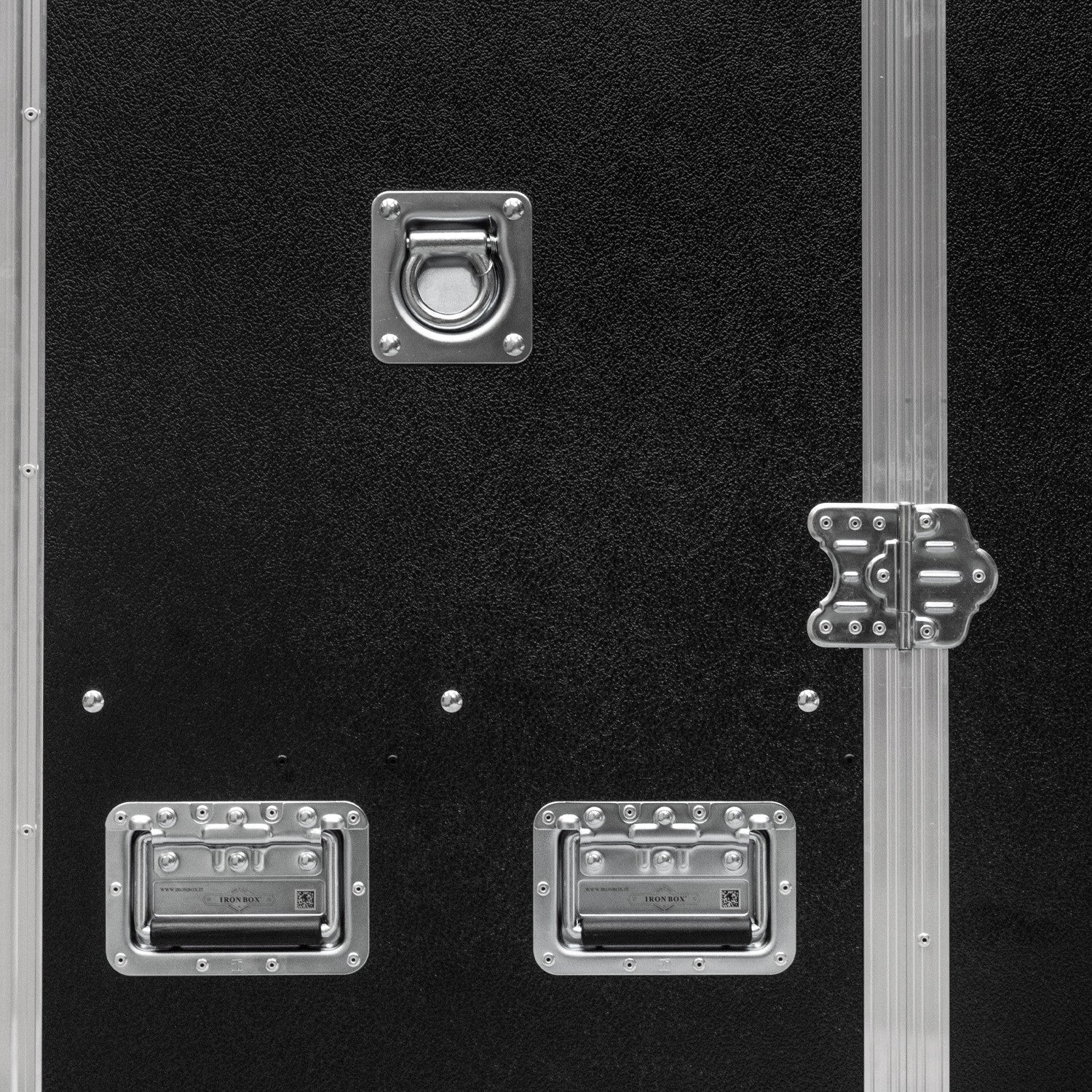 Baúl vertical de doble puerta Equestro - Negro