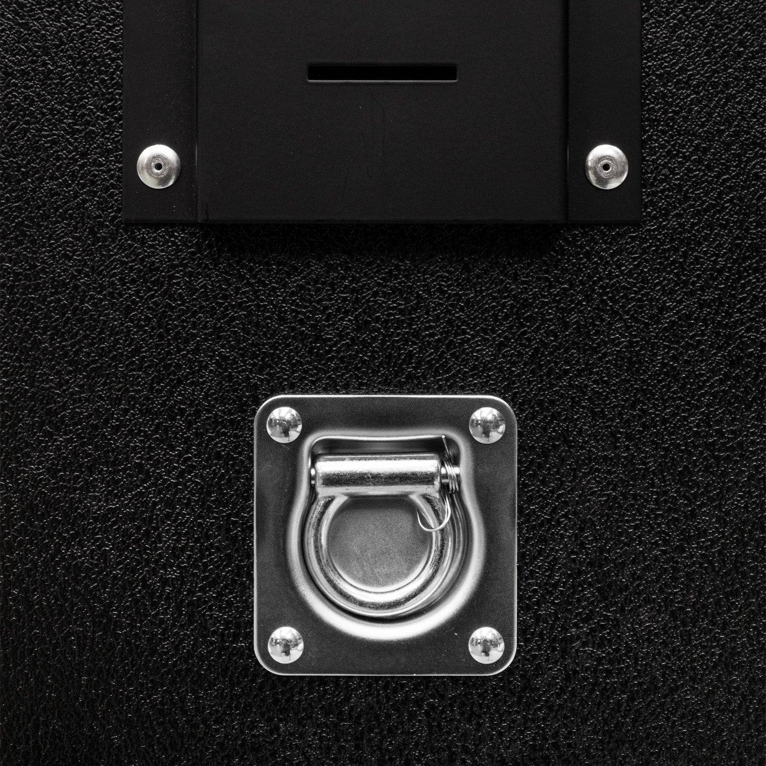 Baúl vertical de doble puerta Equestro - Negro