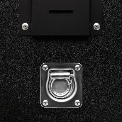Baúl vertical de doble puerta Equestro - Negro
