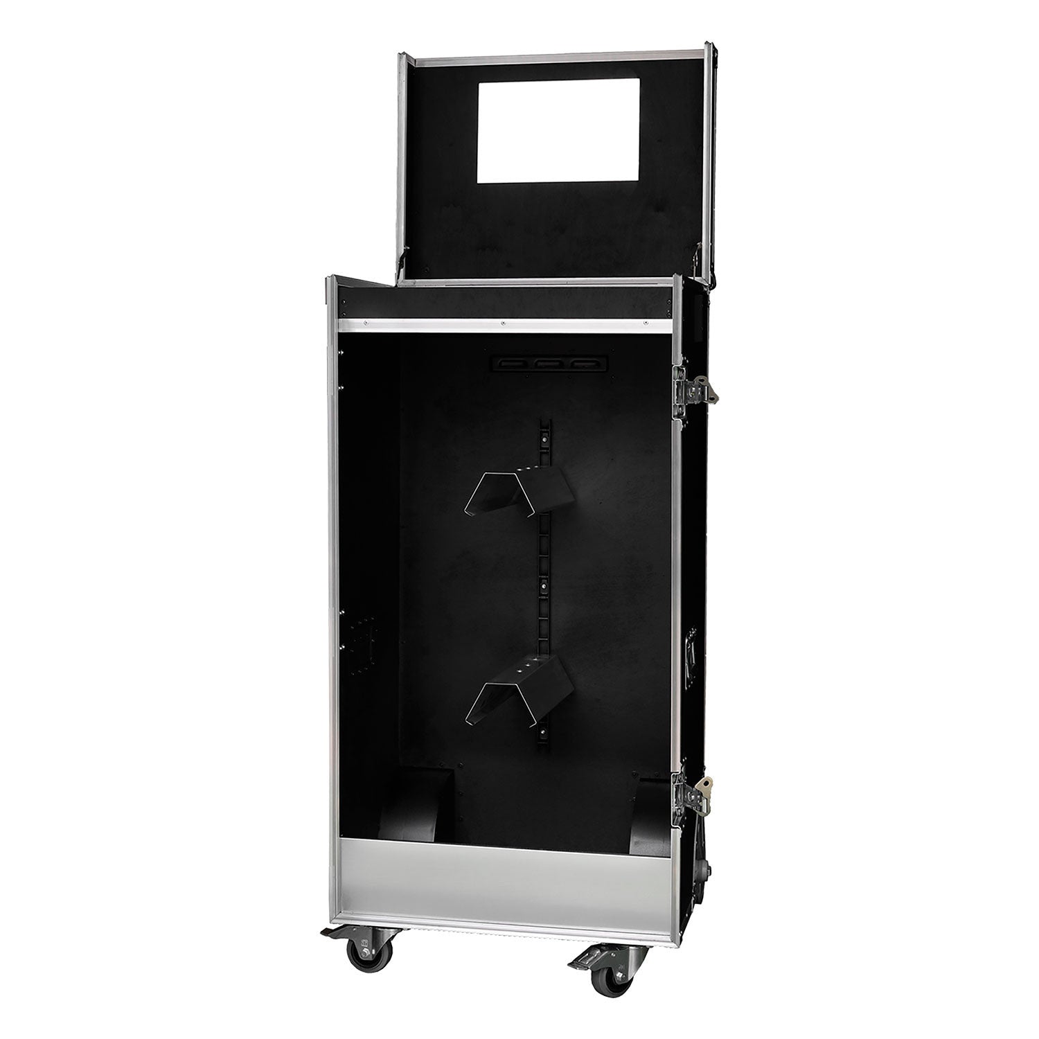 Baúl vertical porta silla recubierto en goma Equestro