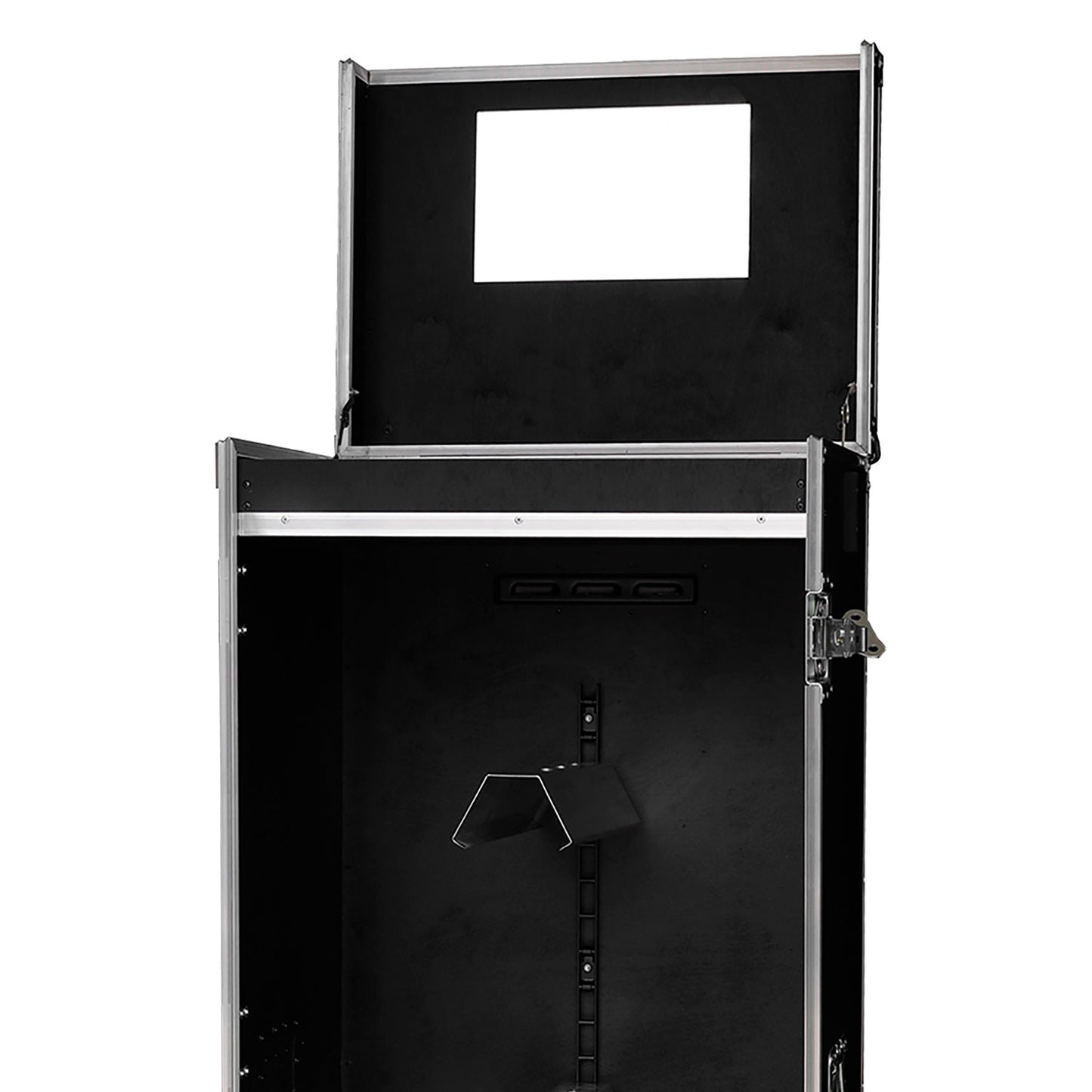 Baúl vertical porta silla recubierto en goma Equestro
