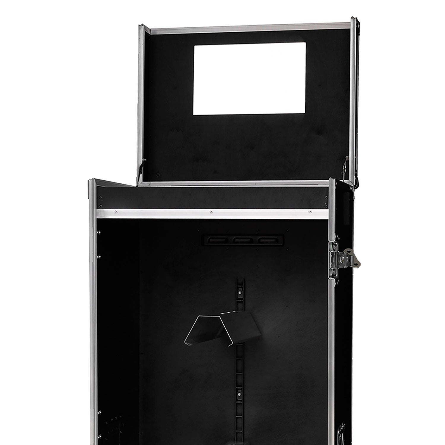 Baúl vertical porta silla recubierto en goma Equestro