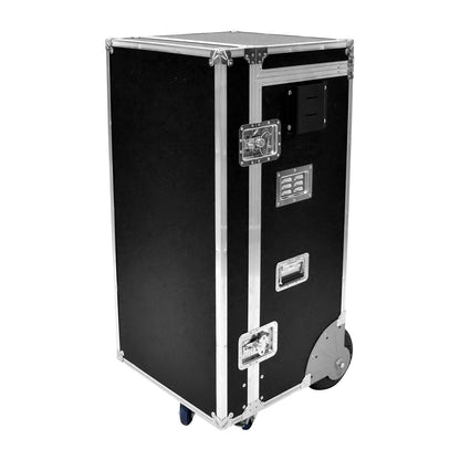 Baúl vertical porta silla recubierto en goma Equestro