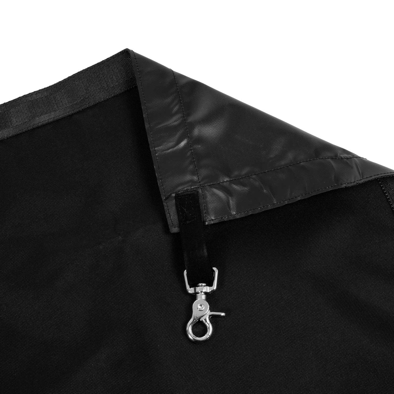 Puerta de parque con logo de silicona Equestro - Black/Black