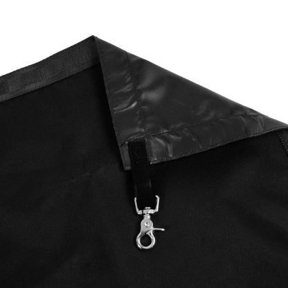 Puerta de parque con logo de silicona Equestro - Black/Black