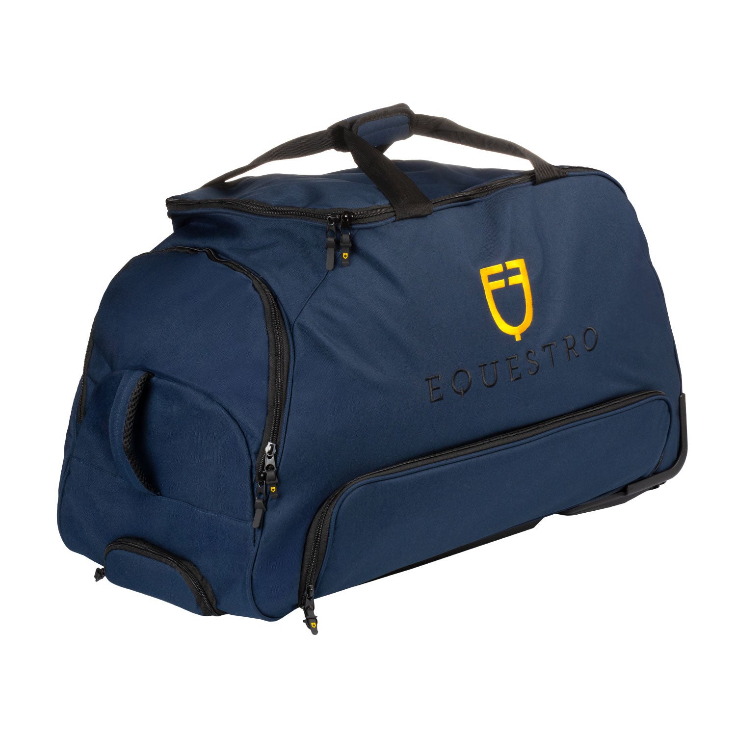Bolsa trolley con logo bordado Equestro - Navy Blazer