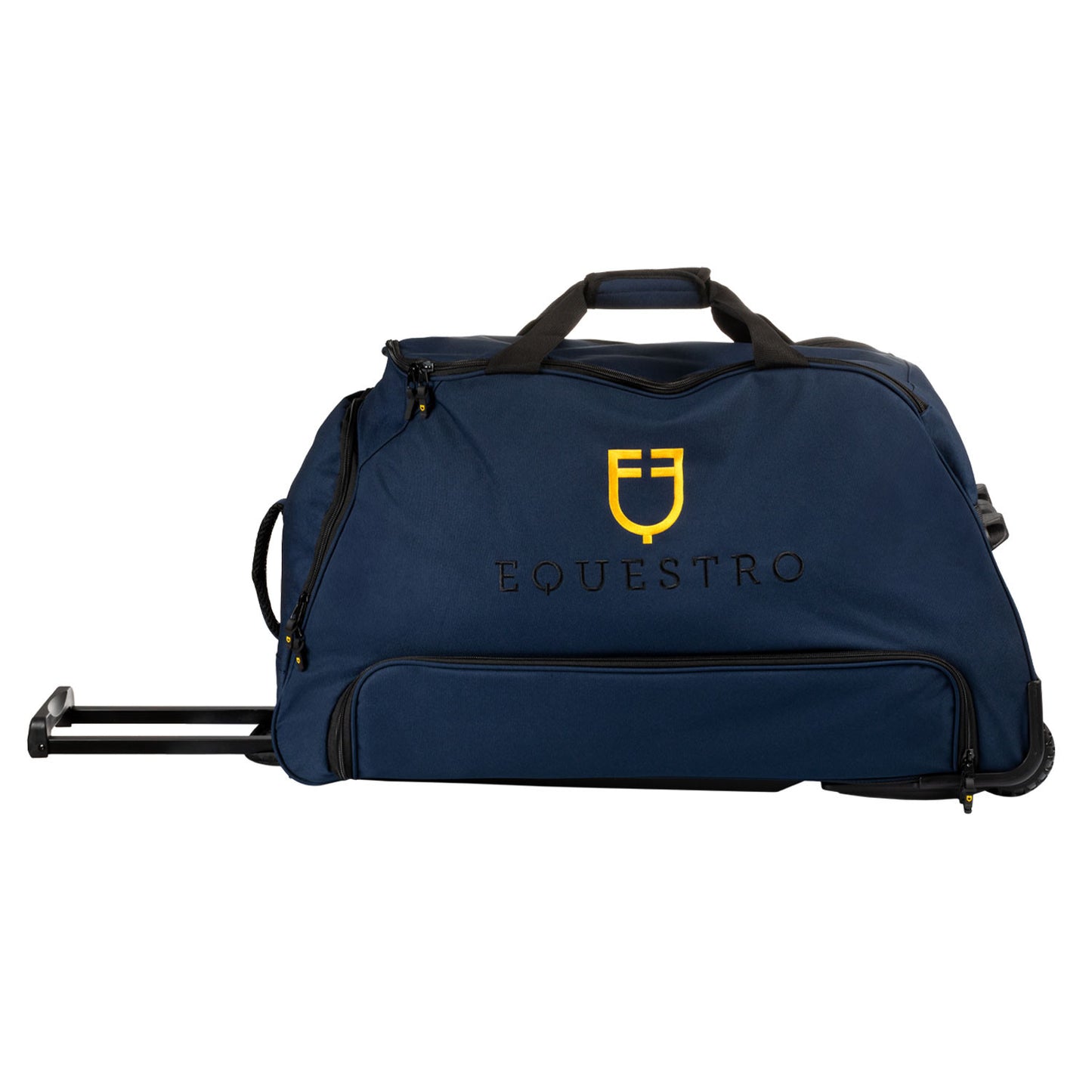 Bolsa trolley con logo bordado Equestro - Navy Blazer