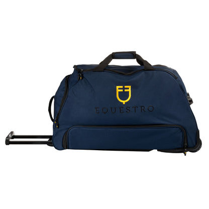 Bolsa trolley con logo bordado Equestro - Navy Blazer