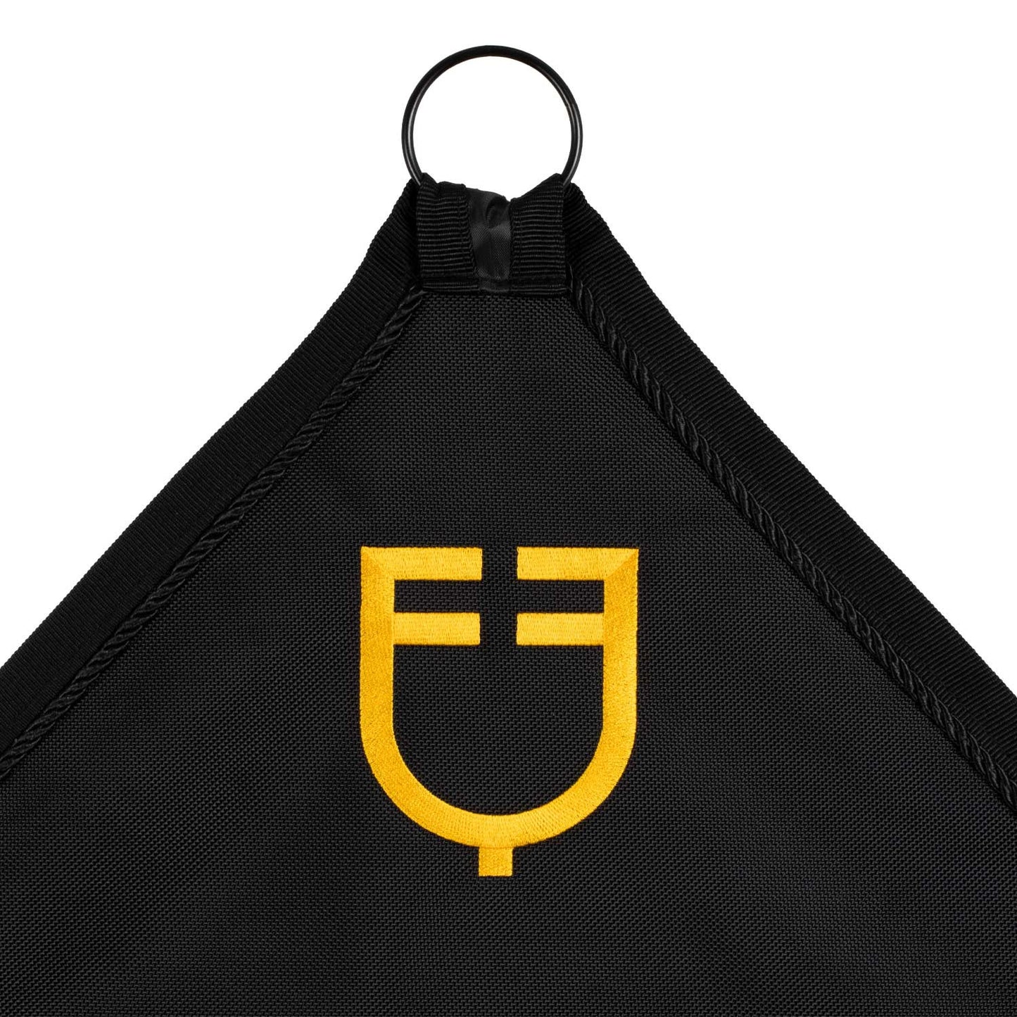 Porta-sillín con montantes Equestro - Negro